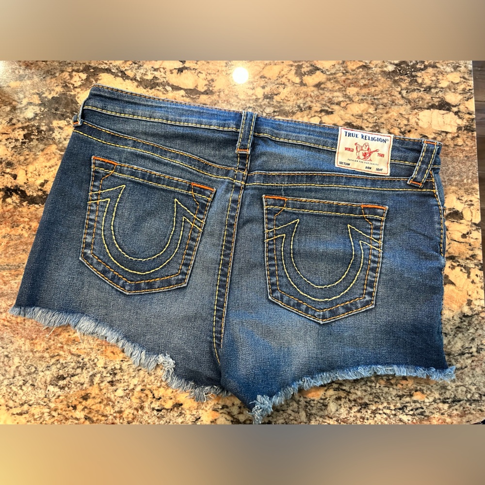 True religion shorts size 33